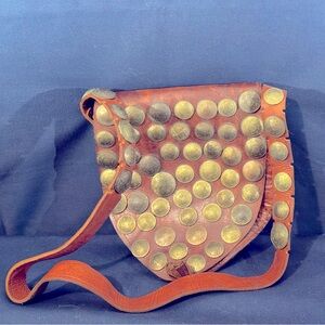 Leather and Coin Bag